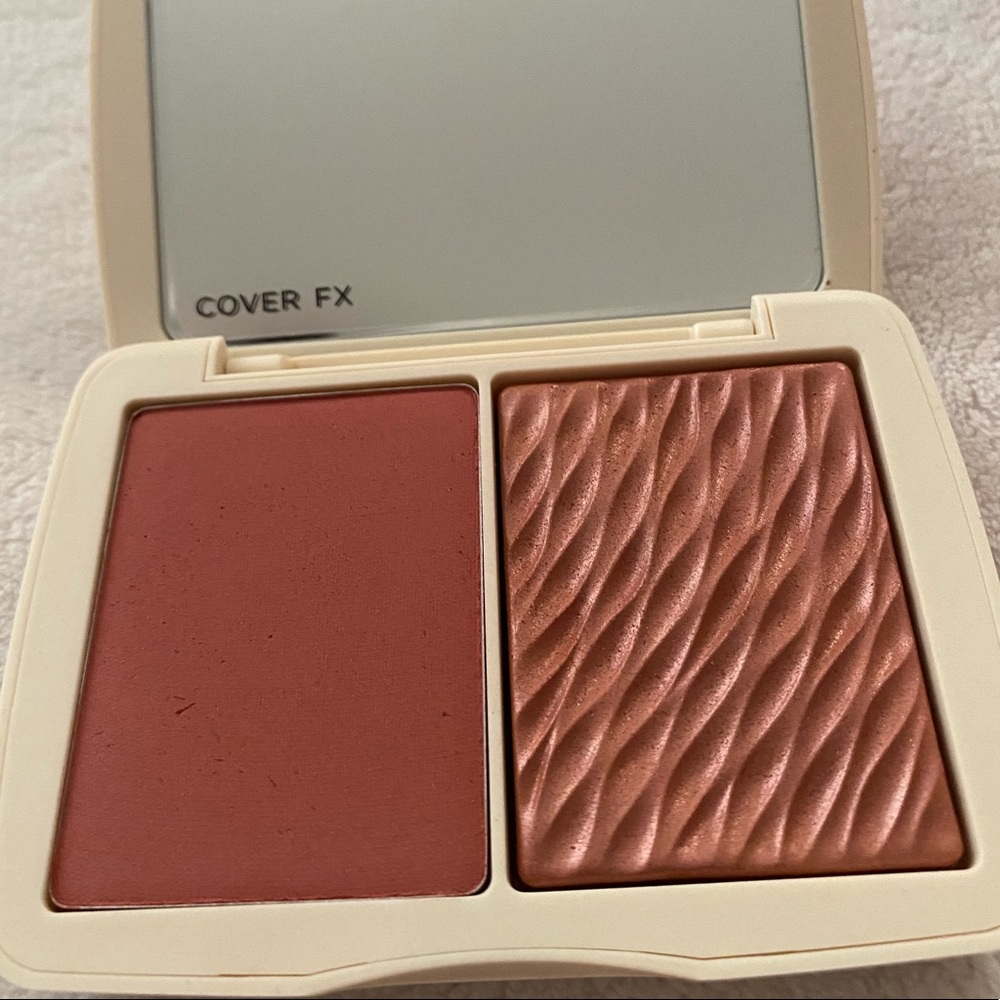 New Cover FX blush/highlight duo